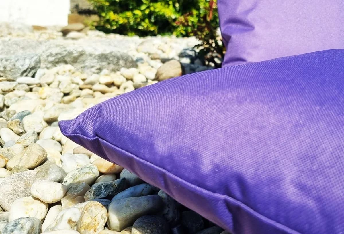 JACK Dekokissen 2er Set Outdoor Lounge Lila mit Lotus-Effekt - Bild 4