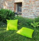 JACK Dekokissen 2x 50x50cm Outdoor Lounge Kissen Grün mit XXL Füllung Bild 1