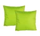 JACK Dekokissen 2x 50x50cm Outdoor Lounge Kissen Grün mit XXL Füllung Bild 2