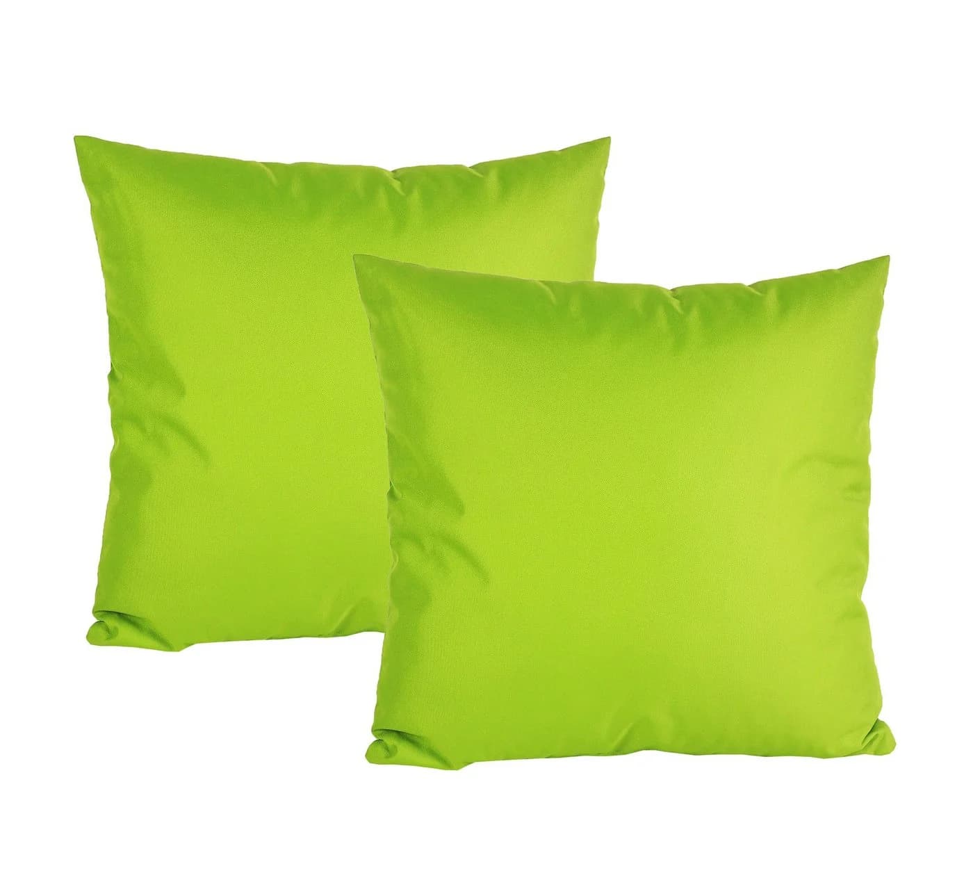 JACK Dekokissen 2x 50x50cm Outdoor Lounge Kissen Grün mit XXL Füllung - Bild 2