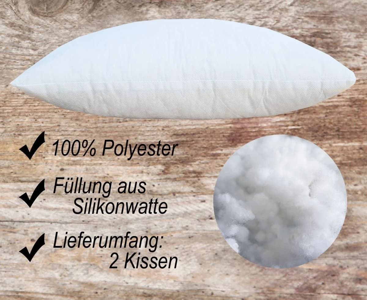 JACK Dekokissen Füllung 2x 40x60cm Wasserfest Polyester - Bild 4