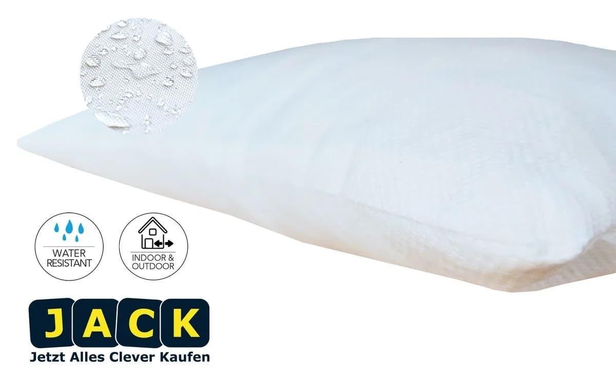 JACK Dekokissen 2x Innenkissen Kissenfüllung Wasserfest Polyester - Bild 4