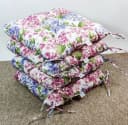 Rattani Sitzkissen Set 4x Klara 42x42cm Landhaus Bild 1