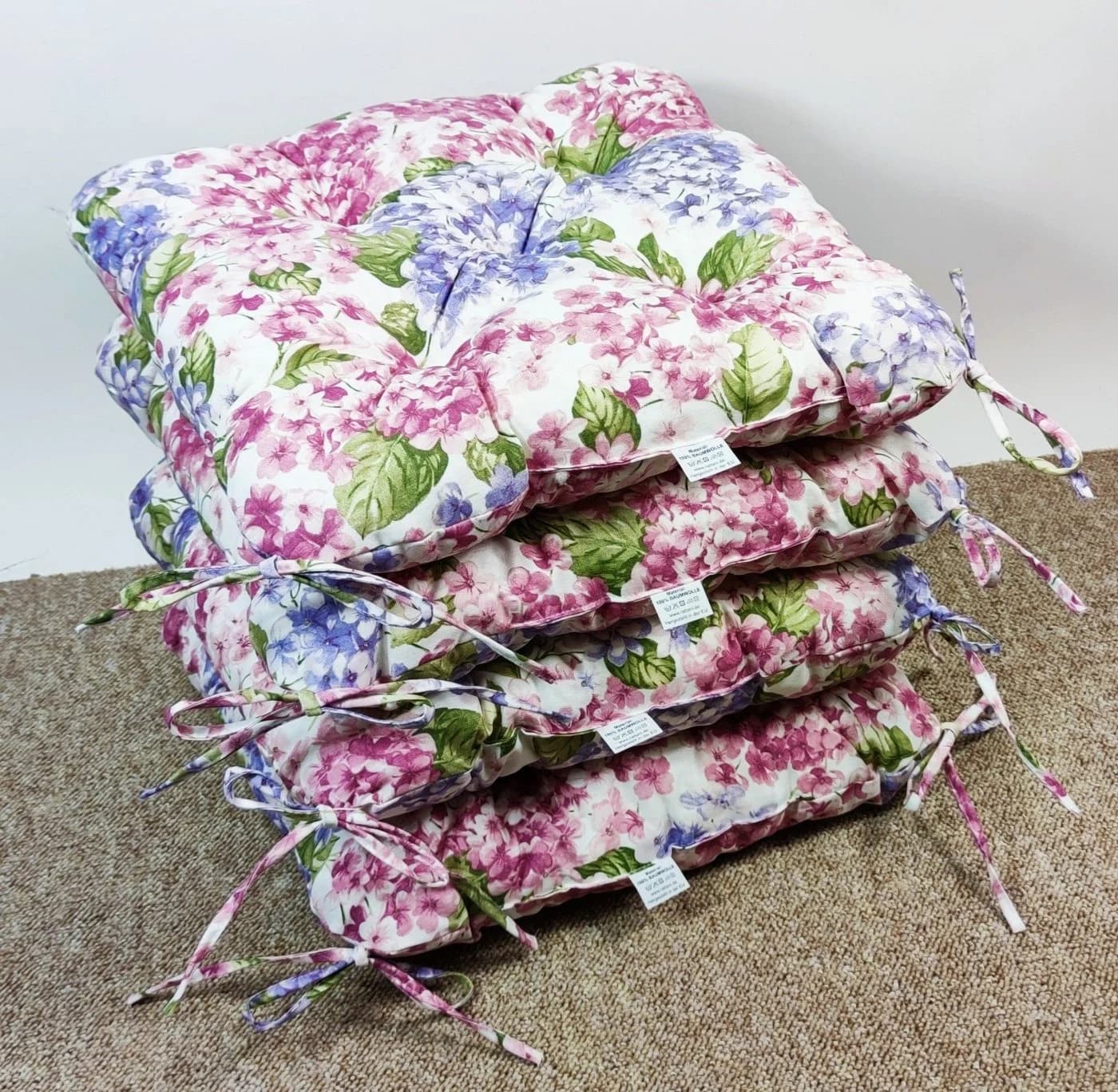 Rattani Sitzkissen Set 4x Klara 42x42cm Landhaus - Bild 2
