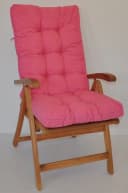 Rattani Hochlehnerauflage Rosa 120x50 cm Polster Bild 1