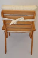 Rattani Hochlehnerauflage Polster beige 115x50 cm Bild 4