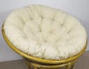 Rattani Sitzkissen Beige für Rattan Papasansessel - 100-120 cm Bild 2