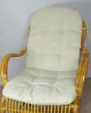 Rattani Sesselauflage Polster Beige für Rattan Schaukelstuhl Bild 2