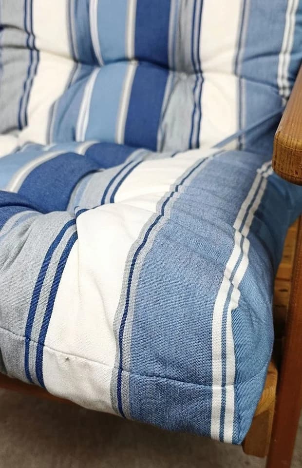 Rattani Hochlehnerauflage Polster UV-Beständig Wasserabweisend - Bild 3