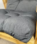 Rattani Hochlehnerauflage Kissen Gartenstuhl Anthrazit Dralon Bild 3