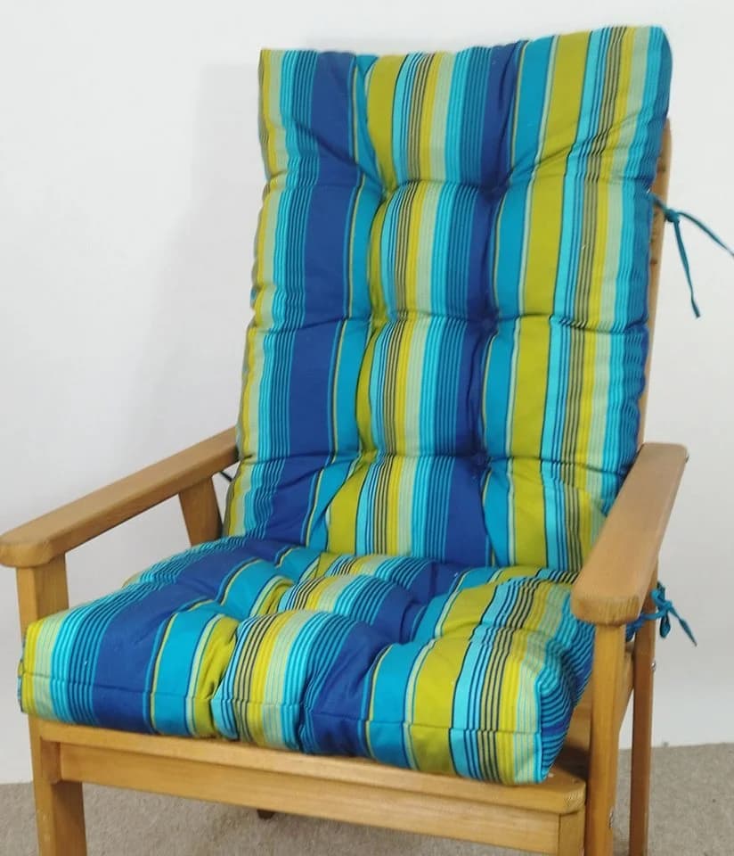 Rattani Hochlehnerauflage Sylva Polster Gartenstuhl UV-beständig - Bild 2