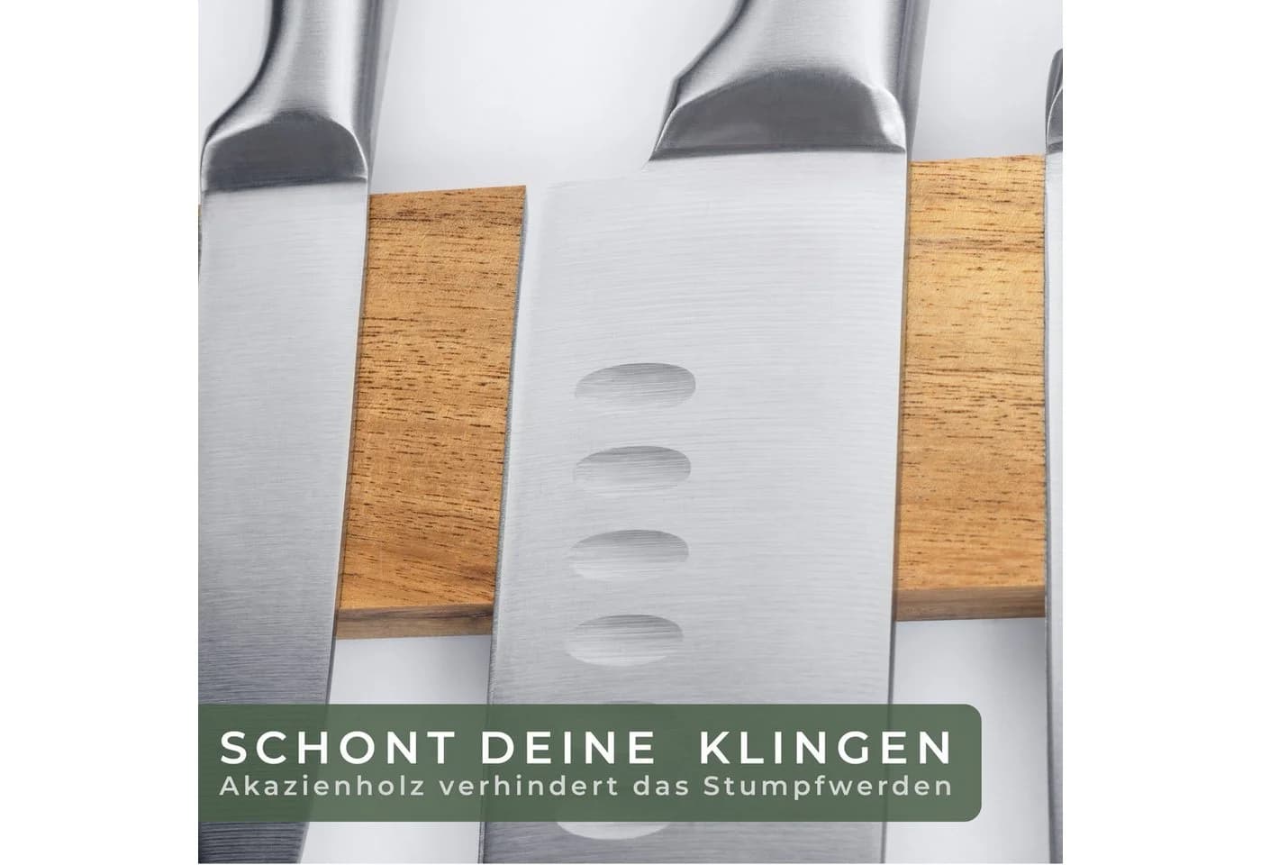 Waldwerk Magnetleiste Messer Eichenholz massiv - Bild 4