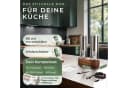 Waldwerk Elektrische Salz- und Pfeffermühle Set mit Akazienholz-Halterung Bild 1