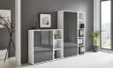moebel-dich-auf Aktenschrank TABOR 4 Weiß Modular Abschließbar Bild 1