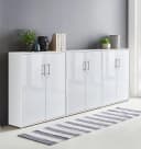 moebel-dich-auf Aktenschrank TABOR 9 Weiß Abschließbar Bild 1