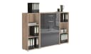 moebel-dich-auf Aktenschrank TABOR 13 Braun/Grau mit Schubladen Bild 2