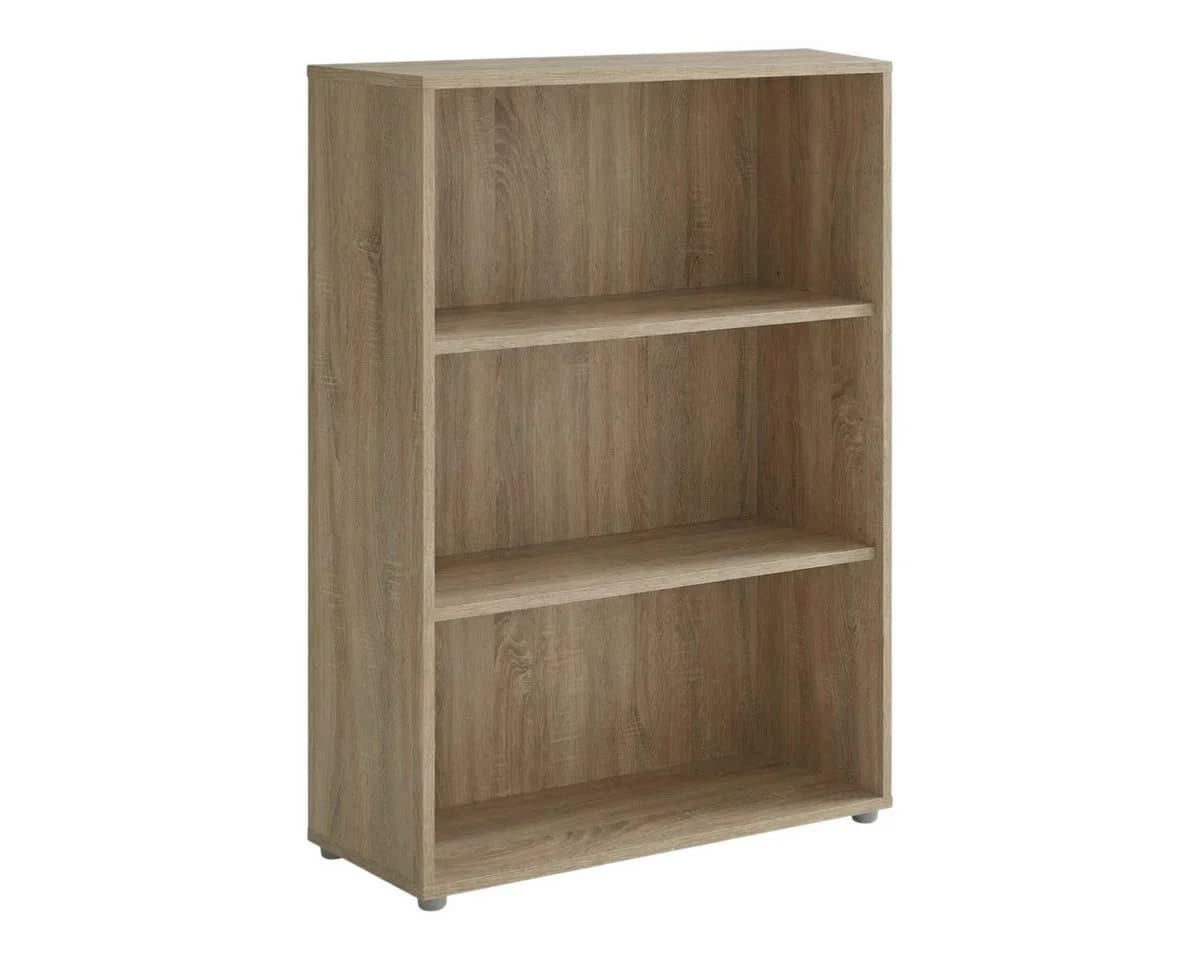 moebel-dich-auf Aktenregal TABOR 1 niedrig 2er-Set 6 Fächer Sonoma Eiche - Bild 3
