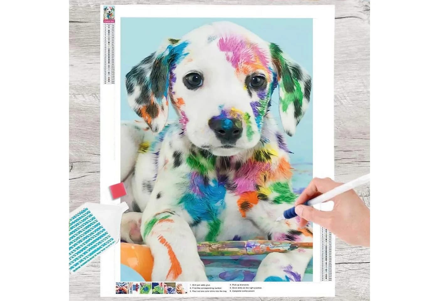 GOLDEN Kreativset Diamond Painting Zubehör Weihnachten Bunt - Bild 2