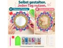 GOLDEN Kreativset Diamond Painting Spiegel Mandala mit Standfuß Bild 1