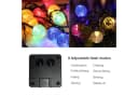 LQWELL LED Solarleuchte Lichterkette Bunt 40 LEDs 10M Bild 5