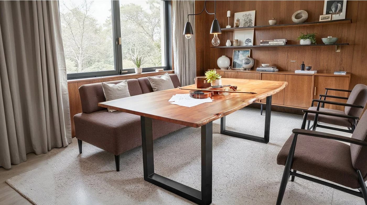 3S Frankenmöbel Agra Massivholz Esstisch Akazie - Bild 5