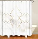 M&W DAS DESIGN Duschvorhang Shower curtains Anti schimmel Waschbar 180x200 Bild 2