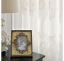 M&W DAS DESIGN Vorhang Mit Ösen Cremefarben Goldmuster Bild 3