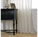 M&W DAS DESIGN Vorhang Mit Ösen Cremefarben Goldmuster Bild 4
