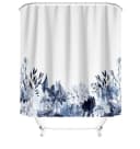 M&W DAS DESIGN Duschvorhang 180x200cm Blumenmuster Bild 1