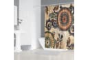 M&W DAS DESIGN Duschvorhang 180x200 Anti-Schimmel Waschbar Mandala-Muster Bild 3