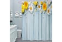 M&W DAS DESIGN Duschvorhang 180x200cm Blumenmuster Bild 2