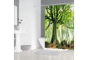 M&W DAS DESIGN Duschvorhang Grün Waldmotiv Wasserdicht Bild 3