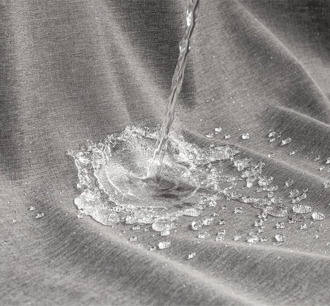 M&W DAS DESIGN Duschvorhang 180 cm Breite Wasserdicht - Bild 5
