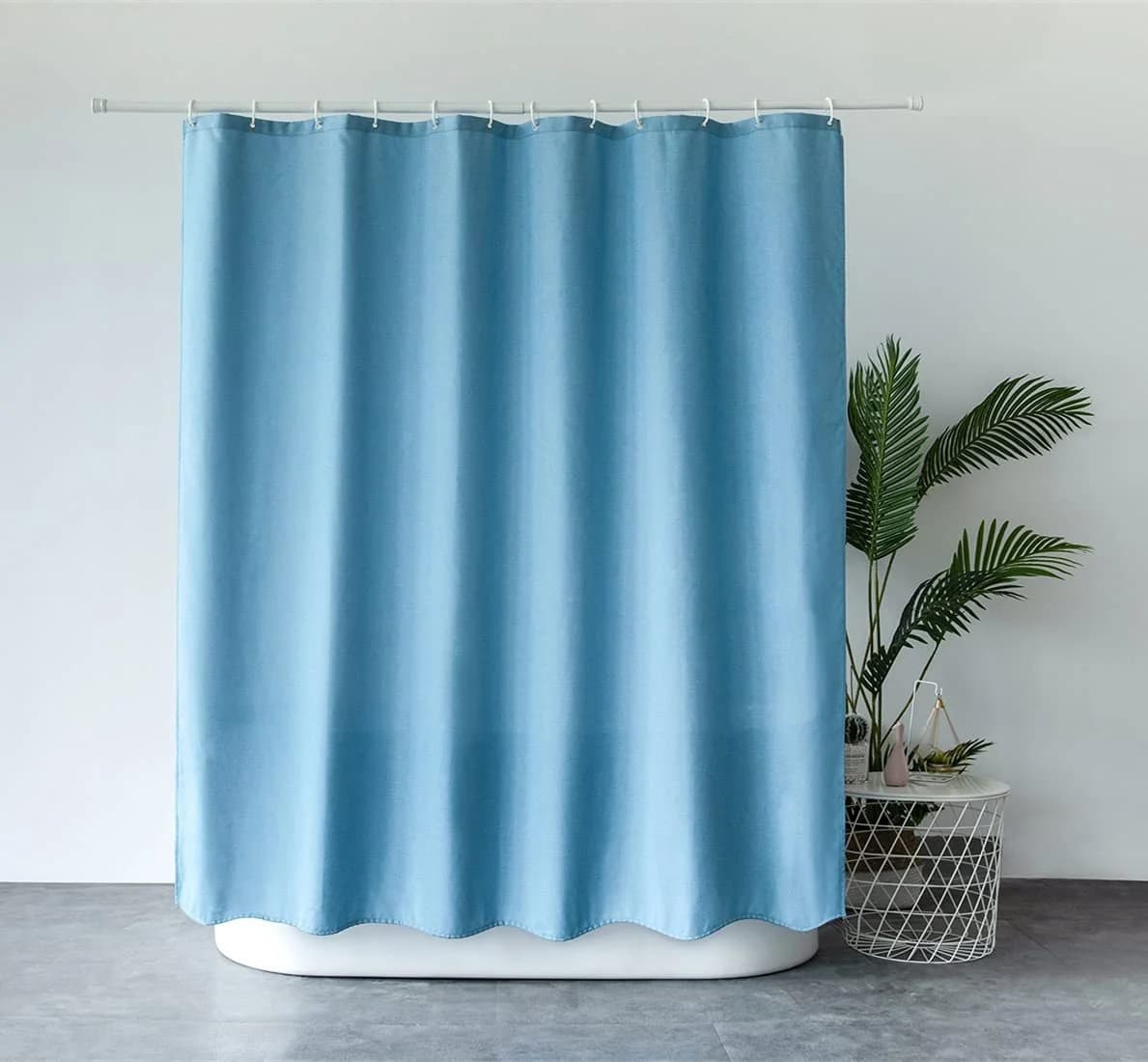 M&W DAS DESIGN Duschvorhang 180x200 cm Wasserdicht & Schimmelresistent - Bild 2