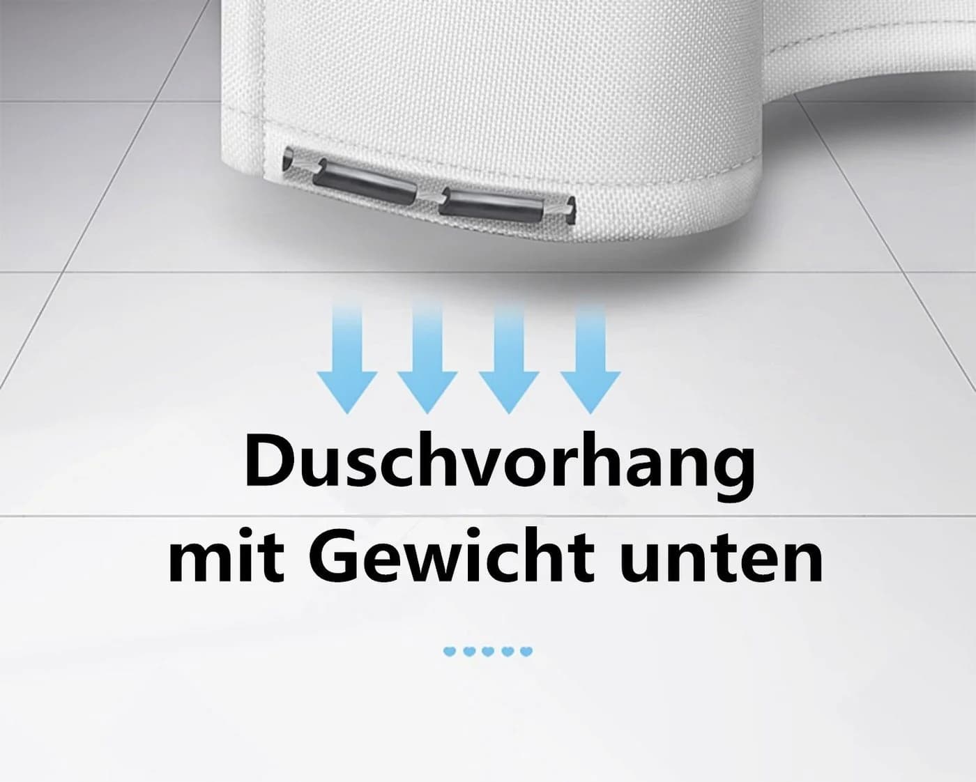M&W DAS DESIGN Duschvorhang Bananenblätter Grün Polyester - Bild 5