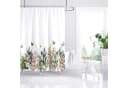 M&W DAS DESIGN Duschvorhang Bunt Garten Pflanzen Flora Textil 120 cm Bild 1
