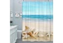 M&W DAS DESIGN Duschvorhang 180x200cm Meeresthema Bild 1