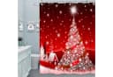 M&W DAS DESIGN Duschvorhang 180x200 cm Weihnachtlich Bild 1