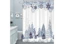 M&W DAS DESIGN Duschvorhang Weihnachten 180x200cm Polyester Bild 2