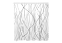 M&W DAS DESIGN Duschvorhang 180x200 Anti Schimmel Wasserdicht Bild 1