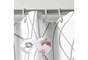 M&W DAS DESIGN Duschvorhang 180x200 Anti Schimmel Wasserdicht Bild 3