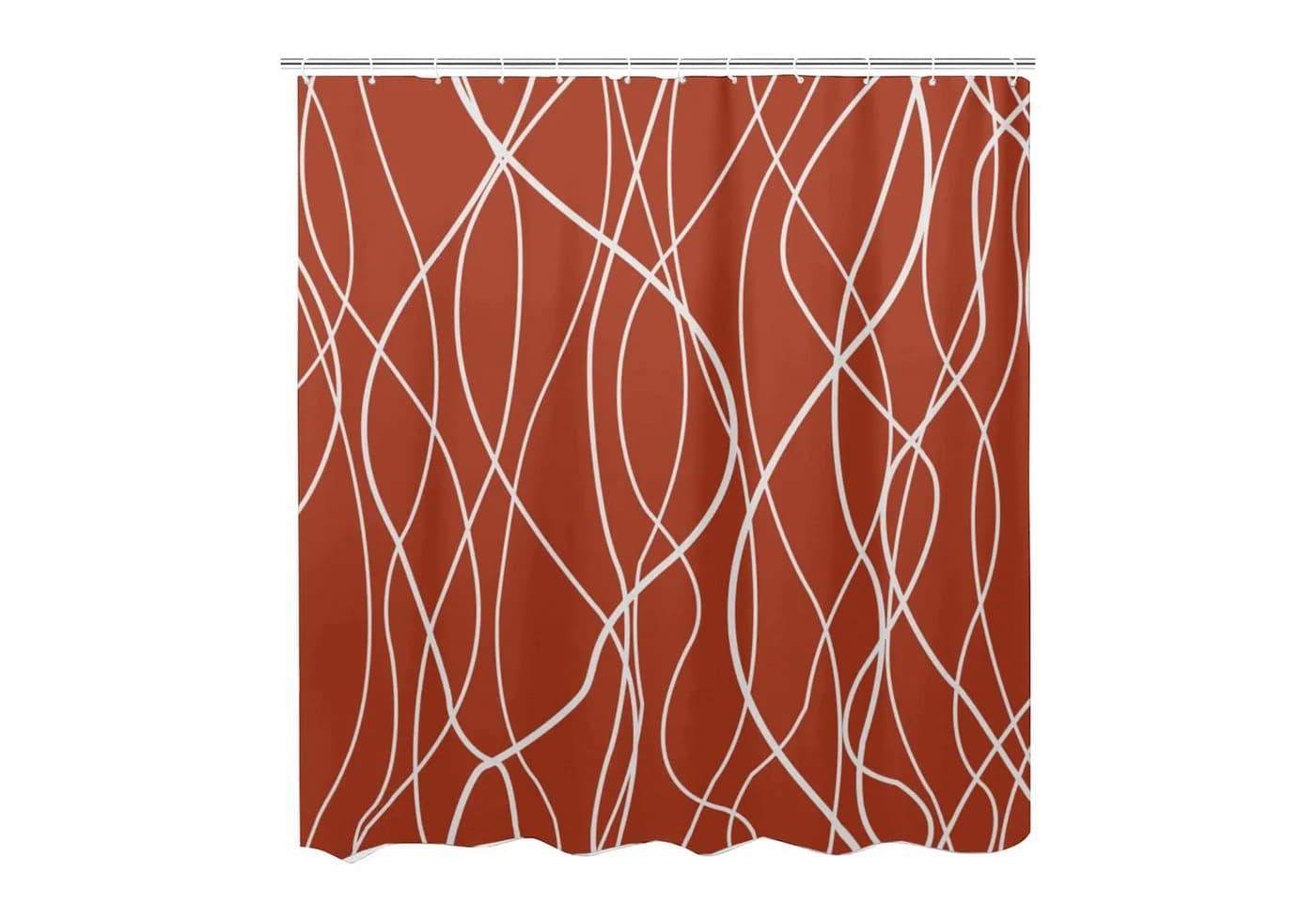 M&W DAS DESIGN Duschvorhang 180x200 Polyester Modern - Bild 3