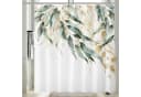 M&W DAS DESIGN Duschvorhang Shower curtains Anti schimmel Waschbar 180x200 Duschvorhang Grün Bild 2