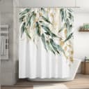 M&W DAS DESIGN Duschvorhang Shower curtains Anti schimmel Waschbar 180x200 Duschvorhang Grün Bild 3