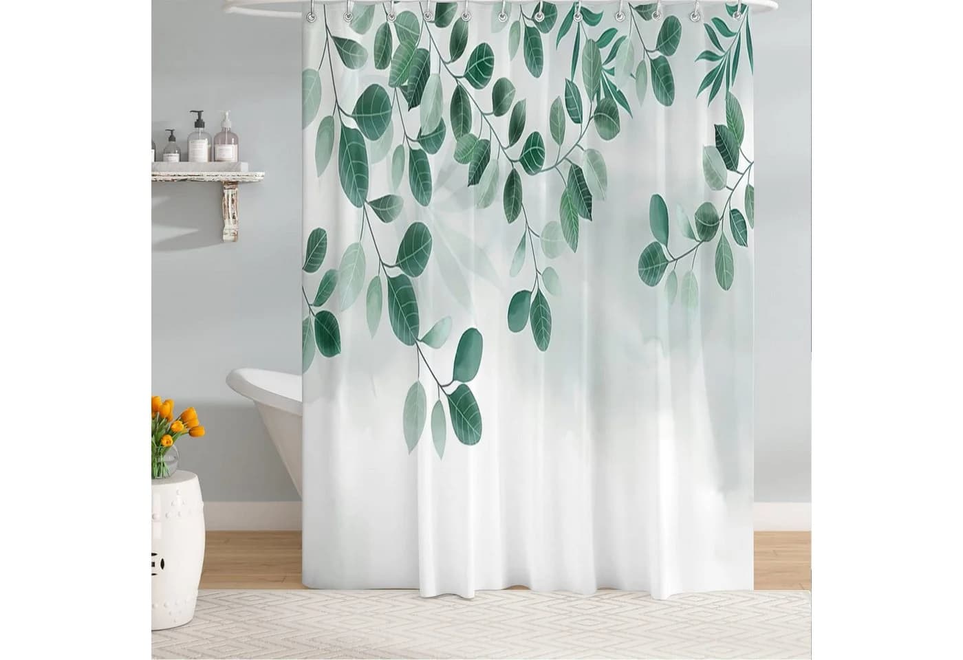 M&W DAS DESIGN Duschvorhang Shower curtains Anti schimmel Waschbar 180x200