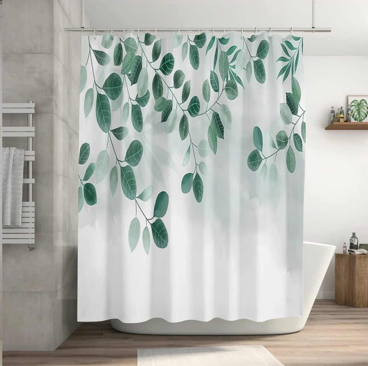 M&W DAS DESIGN Duschvorhang Shower curtains Anti schimmel Waschbar 180x200 - Bild 3