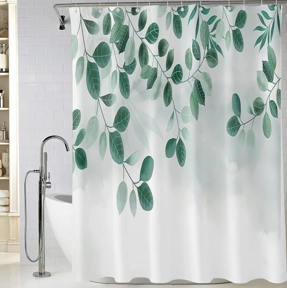 M&W DAS DESIGN Duschvorhang Shower curtains Anti schimmel Waschbar 180x200 - Bild 5