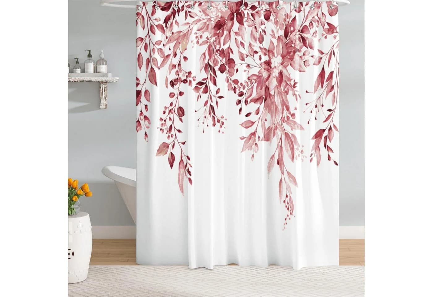 M&W DAS DESIGN Duschvorhang 180x200 Shower curtains Anti schimmel Duschvorhang waschbar - Bild 4