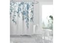 M&W DAS DESIGN Duschvorhang 180x200 cm Pflanzenmuster Bild 1