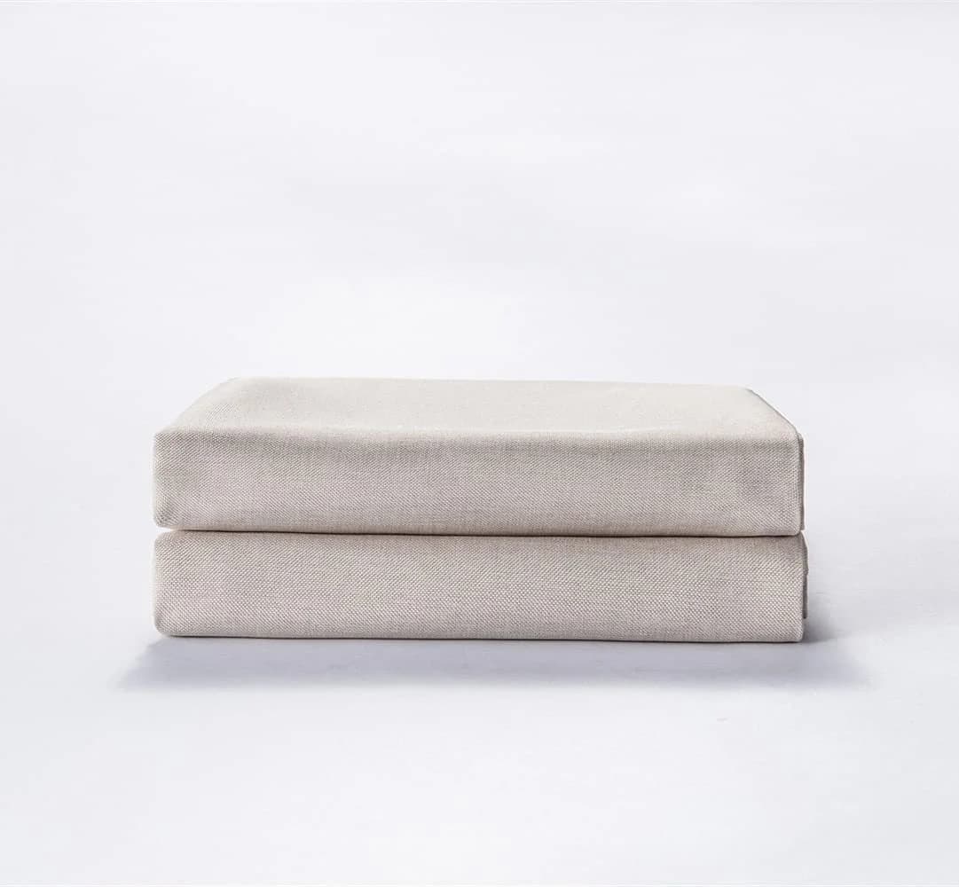 M&W DAS DESIGN Duschvorhang Beige Wasserdicht Schimmelresistent - Bild 4